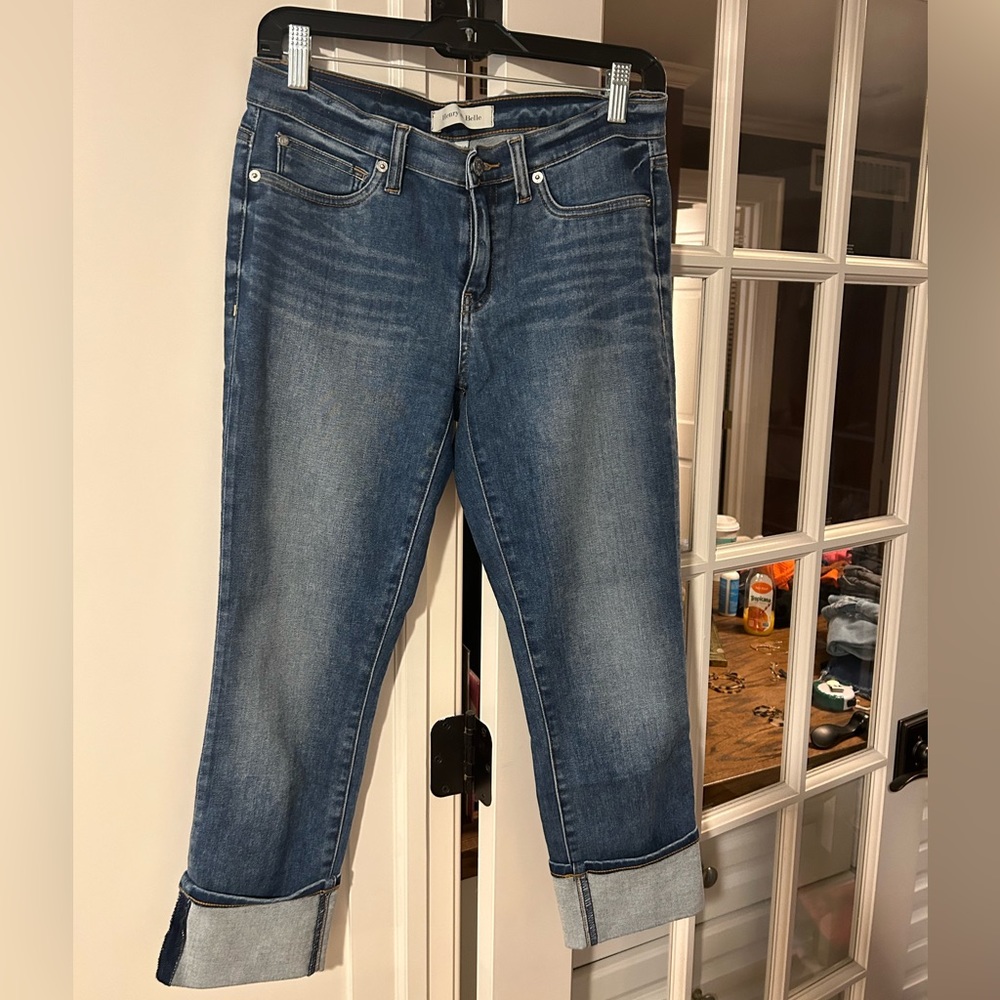 Henry and Belle cropped jeans, size 28.